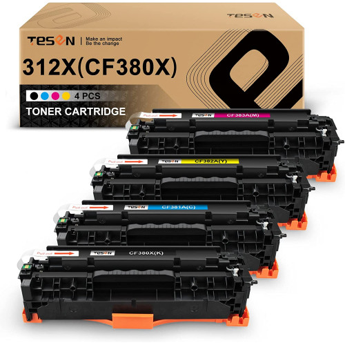 HP CF380X Compatible Toner Cartridge 4PK